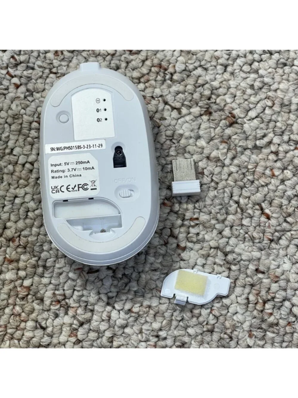 Keyboard And Mouse For Mac Bluetooth Slim White USB Number Pad